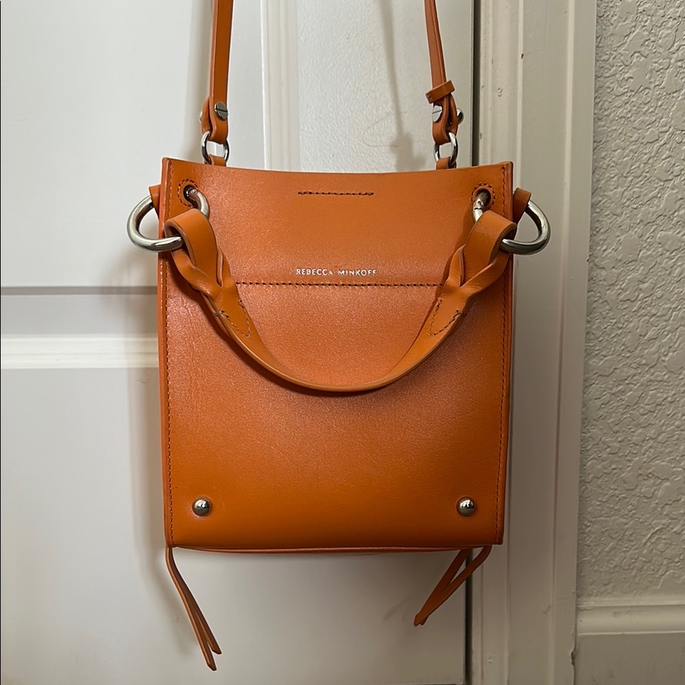 Perfect bag! Rebecca Minkoff Vibrant Orange Crossbody Bag